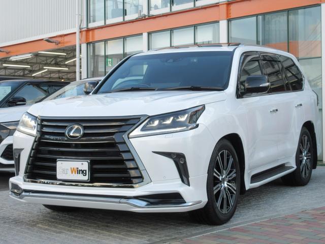 レクサス ＬＸ ＬＸ５７０ブラックシークエンス　モデリスタエアロ　マークレビンソン　リヤシートエンターテインメント