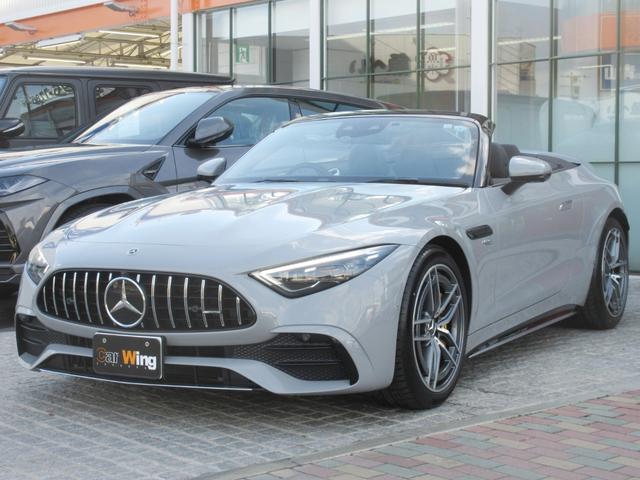 メルセデスＡＭＧ ＳＬ ＳＬ４３　１オーナー　右Ｈ　ＯＰカラー（アルペングレー）