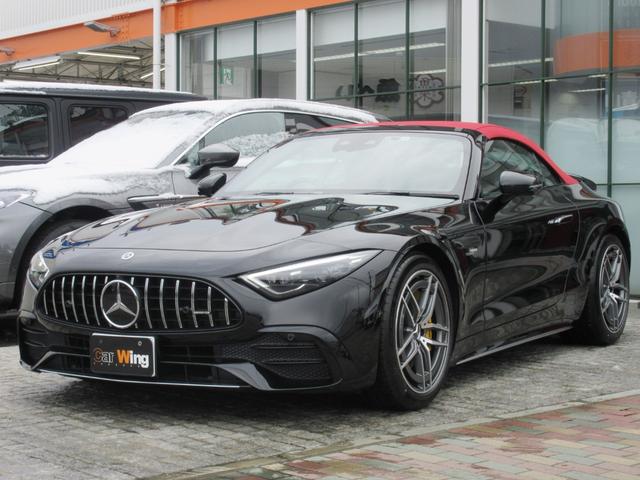 ＳＬ(AMG) ＳＬ４３　登録済未使用車　右Ｈ　ＯＰレッドソフトトップ　ヘッドアップディスプレイ　ＡＭＧ２０インチＡＷ　イエローキャリパー 中古車画像