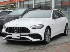 メルセデスＡＭＧ　Ｃクラスステーションワゴン　Ｃ４３　４マチック　パノラミックスライディングルーフ　１９インチＡＷ