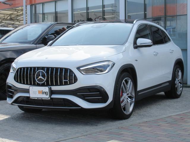 メルセデスＡＭＧ ＧＬＡクラス ＧＬＡ４５　Ｓ　４マチック＋　１オーナー　パノラミックスライディングルーフ　２０インチＡＷ　レッドキャリパー　ツートーン本革シート　シートヒーター　Ｂｕｒｍｅｓｔｅｒサラウンド　ＡＭＧドライブコントロールスイッチ