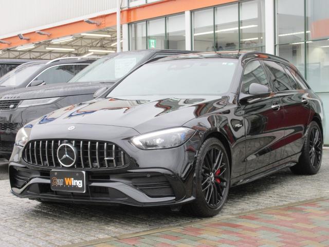 Ｃクラスステーションワゴン(AMG) Ｃ４３　４マチック　パノラミックスライディングルーフ　１９インチＡＷ　本革　シートヒーター＆ベンチレーター　ヘッドアップディスプレイ 中古車画像