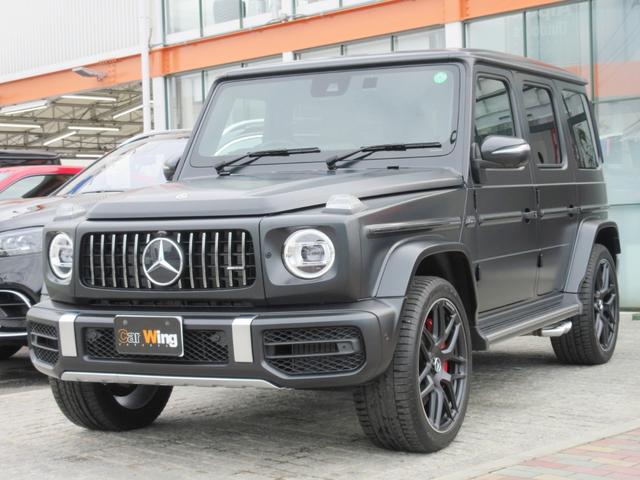 Ｇ６３　ＡＭＧレザーエクスクルーシブパッケージ　１オーナー　ＡＭＧレザーエクスクルーシブＰＫＧ　ＡＭＧ２２インチＡＷ　カーボンインテリアＰＫＧ　ＯＰボディカラー　純正ドライブレコーダー　ＡＭＧフロアマット　ラゲッジボード　背面タイヤカバー有り