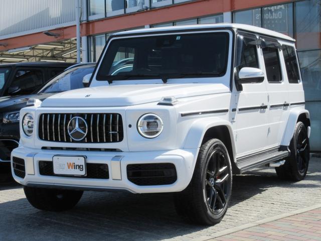 Ｇクラス Ｇ６３　ＡＭＧレザーエクスクルーシブパッケージ　Ｇｍａｎｕｆａｋｔｕｒプログラムプラス＆インテリアプラスＰＫＧ　ＡＭＧ２１インチＡＷ　ガラススライディングルーフ　エクスクルーシブナッパレザー　シートヒーター＆ベンチレーター　Ｂｕｒｍｅｓｔｅｒ（1枚目）