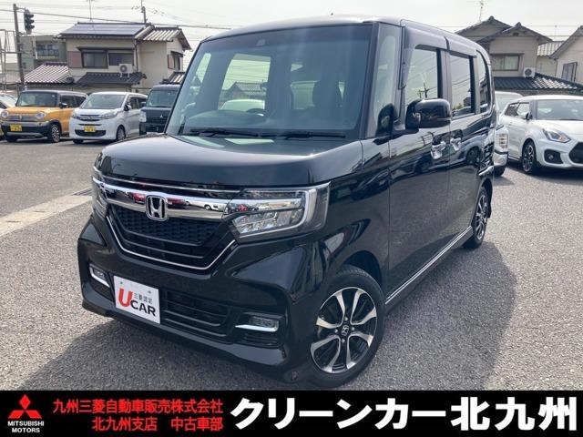 ホンダ Ｎ－ＢＯＸ Ｇ・Ｌホンダセンシング　ＳＲＳ　助手席エアバック　サイドＳＲＳ　ＡＢＳ　横滑り防止機能　車線逸脱防止　プリクラッシュセーフティ　追従型クルコン　メモリーナビゲーション　Ｂモニター　ＥＴＣ付　ドライブレコーダー　記録簿付