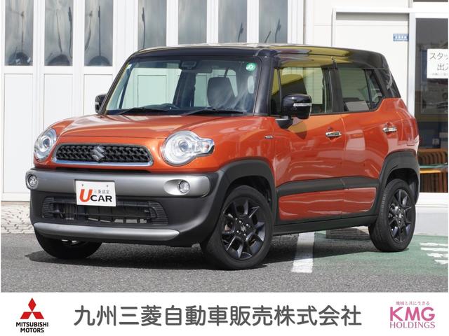 クロスビー(スズキ) ハイブリッドＭＺ　キーレスエントリ　Ｒカメラ　ＤＶＤ可　Ｃセンサー　ＴＶナビ　自動追従　ＡＵＸ　パワステ　盗難警報装置　メモリーナビゲーション　パワーウィンドウ　ＬＥＤライト　シートヒータ　フルオートエアコン　ＡＢＳ 中古車画像