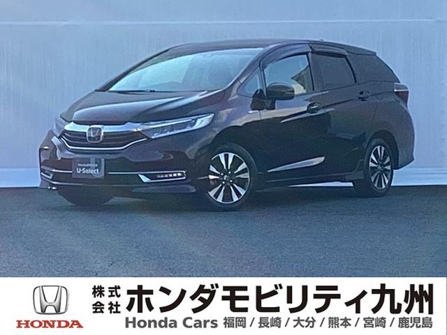 シャトル(ホンダ) ハイブリッドＸホンダセンシング　メモリーナビ　リアカメラ　ＥＴＣ　横滑抑制　リヤカメラ　スマ−トキ−　イモビ　ＴＶナビ　サイドエアバッグ　シートヒーター付き　キーレス　ＵＳＢ　ＤＶＤ再生機能　ＥＣＯＮ　クルコン　パワーウィンドウ 中古車画像