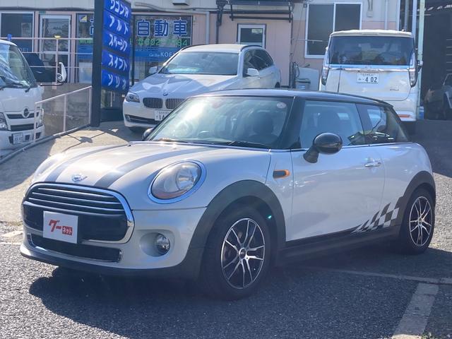 ＭＩＮＩ クーパー　キーレスエントリー　セキュリティー　純正アルミホイール　エアコン　パワステ　パワーウインド　ＡＢＳ　運転席助手席エアバック