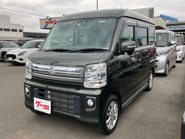 エブリイワゴン(スズキ) ＰＺターボスペシャル　ドライブレコーダー　バックカメラ　両側電動スライドドア　ナビ　ＴＶ　クリアランスソナー　レーンアシスト　衝突被害軽減システム　オートライト　ＨＩＤ　スマートキー　アイドリングストップ　電動格納ミラー 中古車画像