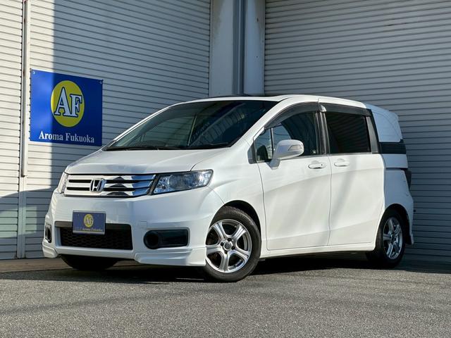 えるフリード社外アルミ国産タイヤ・ナビ＆ＴＶバックＭ 希少パノラマルーフ！エアロスタイル！元祖ちょうどイイホンダ！質感☆☆☆！