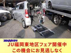 スズキ　ワゴンＲ　　車いす移動車　スロープタイプ　リアシート付４人乗り