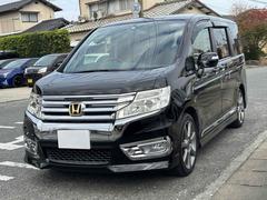 ステップワゴンスパーダ パワーエディション ワンオーナー ETC バックカメラ ナビ TV 両側電動スライドドア HID キーレスエントリー アイドリングストップ 電動格納ミラー 3列シート CVT アルミホイール CD DVD再生 USB 中古車画像