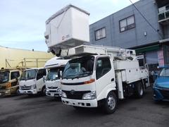 トヨタ　ダイナトラック　　高所作業車アイチＵ５９４　１４．６ｍ電工仕様ウインチ付きバッテリー駆動正常自動格納バックモニター