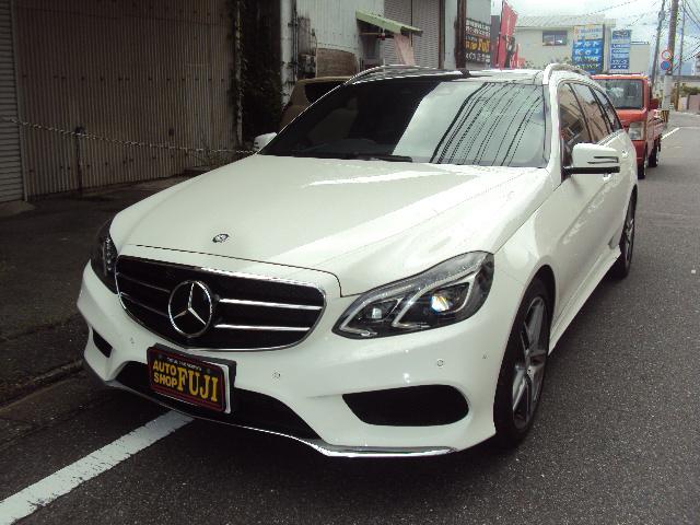 Ｅ２５０　ステーションワゴン　アバンギャルド　レーダーセフティーＰＫＧパノラマＳＲ　ハーフレザーシート　パワーバックドア　ＡＭＧアルミホイルナビ・ＴＶ・バックカメラ・ＥＴＣ装備