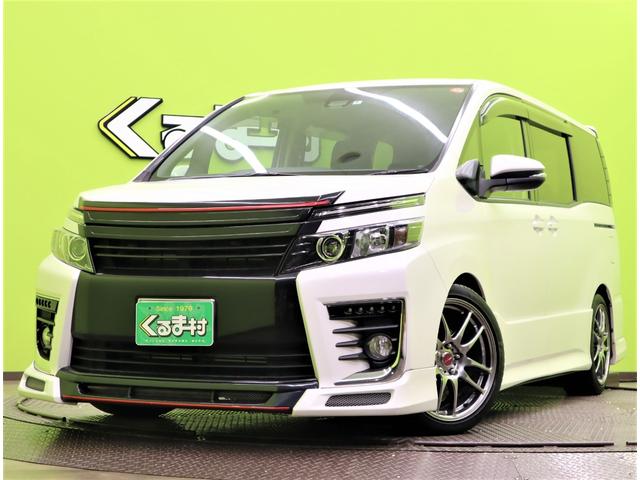 トヨタ ヴォクシー その他 ｚｓ ｔｓｓ 車高調 ｆ ｒアドミレーションエアロ １０型フルセグナビ ｄｖｄ ｂｔ 両側自動ドア スマートキー 革巻ステア ｅｔｃ プリクラッシュ ｌｄａ ａｈｂ ｔｅｉｎ車高調 アドミレーションエアロ ｌｅｄ