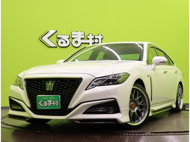 クラウンハイブリッド(トヨタ) Ｓスポーツスタイル／ＴＳＳ／モデリスタエアロ／特別仕様車／　メーカーフルセグナビ／Ｂカメラ／ハーフレ 中古車画像