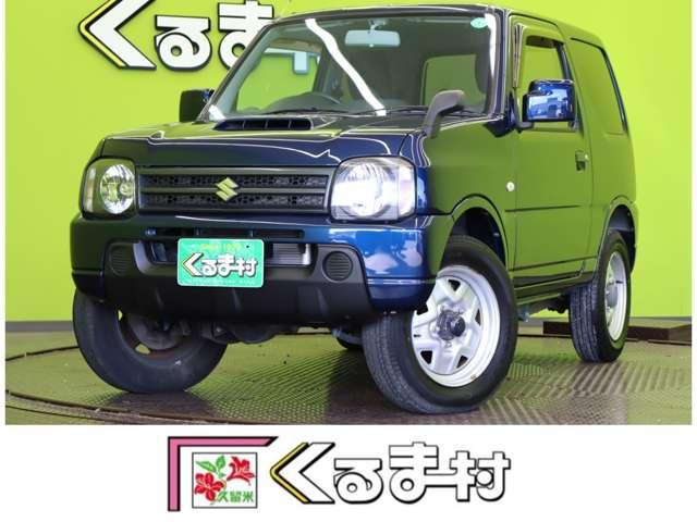 ジムニー(スズキ) ＸＧ／走行３１８００ｋｍ／５速ＭＴ／４ＷＤ／　ワンセグメモリーナビ／ＤＶＤ再生／キーレス／１６インチスチールホイール／５速ＭＴ／４ＷＤ 中古車画像