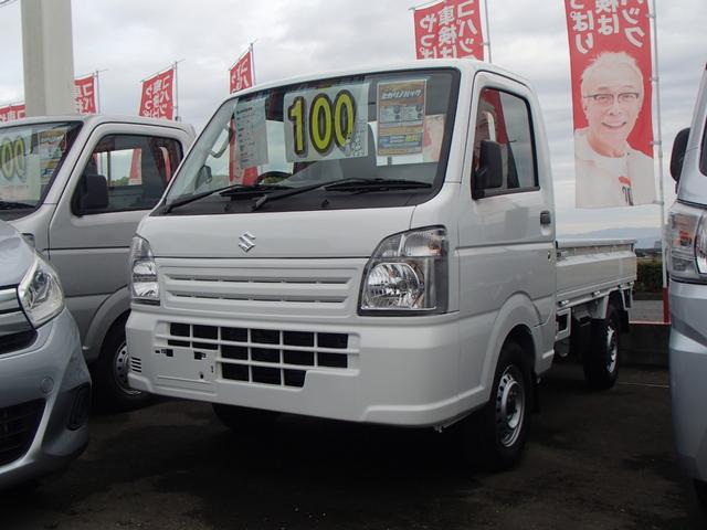 KC 4WD 届出済未使用車 禁煙車 5速マニュアル エアコン パワステ 三方開(1枚目)