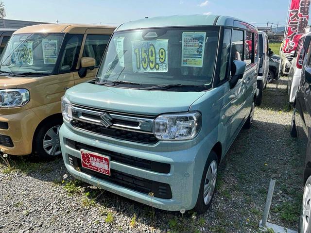 ハイブリッドＧ　届け出済み未使用車　両側スライドドア　クリアランスソナー　衝突被害軽減システム　オートライト　ＬＥＤヘッドランプ　スマートキー　アイドリングストップ　ベンチシート　ＣＶＴ　盗難防止システム　ＡＢＳ