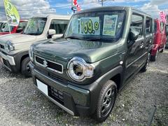 ハスラー ハイブリッドG 届け出済み未使用車 クリアランスソナー オートクルーズコントロール レーンアシスト 衝突被害軽減システム オートライト LEDヘッドランプ スマートキー アイドリングストップ 電動格納ミラー 中古車画像