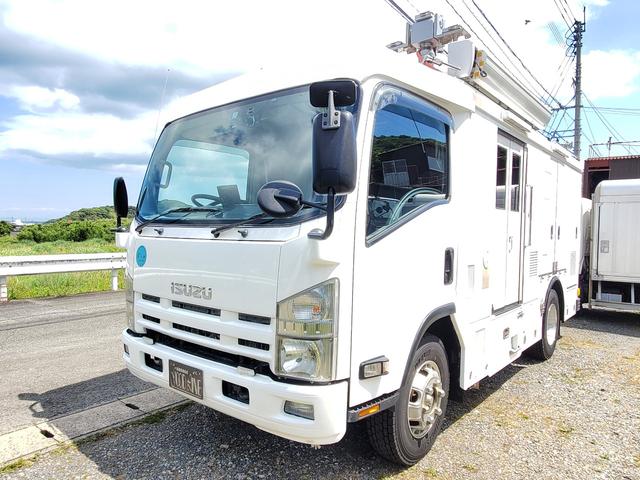 　放送中継車