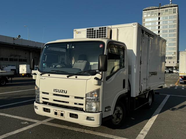 いすゞ エルフトラック 　冷凍　冷蔵車　ワイド