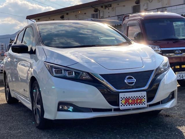 日産 リーフ Ｇ　フロント　サイド　バックカメラ　レーンアシスト　クリアランスソナー　ナビ　フルセグＴＶ　シートヒーター　ＬＥＤヘッドライト