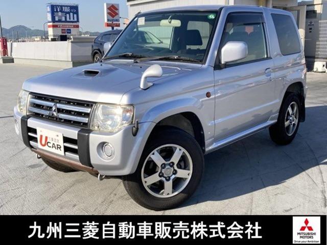 三菱 パジェロミニ ＶＲ　パワーウインドー　アルミホイールタイヤ　ＷＳＲＳ　パートタイム４ＷＤ　ターボ車　ＡＢＳ付　ＰＳ　エアコン　運転席エアバッグ　キーレスエントリーキー