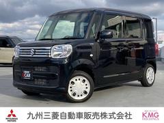 スペーシア ハイブリッドG 障害物ソナー セキュリティーアラーム 車線逸脱警報装置 デュアルスライドドア スマートキープッシュスタート ETC装備 AUTOエアコン ESP付 キーレススタートシステム SRS WSRS クリソナ 中古車画像