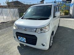 ワゴンRスティングレー X キーフリー プッシュスタート 社外ナビ フルセグテレビ CDDVD再生 ブルートゥースオーディオ HIDヘッドライト アイドリングストップ 純正アルミ ABS SRSエアーバッグ 中古車画像