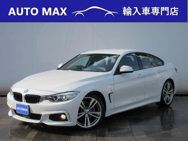 ＢＭＷ ４シリーズ ４２０ｉグランクーペ　Ｍスポーツ　ハイラインＰＫＧ／インテリジェントセーフティ／１オーナー／禁煙車／純正ＨＤＤナビ／バックカメラ／キセノンライト／コンフォートアクセス／黒革シート／シートヒーター／メモリー付パワーシート／純正１９アルミ