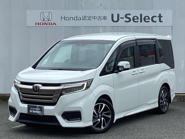 ホンダ ステップワゴンスパーダ スパーダ・クールスピリットホンダセンシング　純正メモリーナビリア席モニターＥＴＣ　ターボエンジン　両側ＰＳドア　後カメラ　ＡＡＣ　地デジＴＶ　ＤＶＤ再生可能　衝突軽減Ｂ　ＵＳＢ　スマ－トキ－　横滑り防止機能　ＬＥＤライト　盗難防止装置　シートＨ