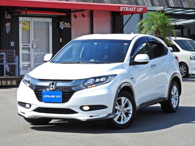 ヴェゼル ホンダ ハイブリッドx ワンオーナー車 純正オプションsdナビ フルセグtv バックモニター ドライブレコーダー etc 社外シートカバー led室内灯 ledヘッドライト 福岡県 ハイブリッドx ワンオーナー車 純正オプションsdナビ