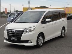 ノア ハイブリッドG CVT 9インチナビ 地デジ バックカメラ B/T ETC オートLED 両側パワースライドドア 前席シートヒーター 15インチAW 電格ミラー スマートキー クルーズコントロール ダブルオートAC 中古車画像