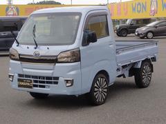 ハイゼットトラック エクストラSAIIIt 4速オートマ パートタイム4WD パワーウィンドウ キーレス HDDナビ 社外16インチAW 中古車画像