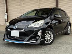 アクア Gブラックソフトレザーセレクション 純正ナビ モデリスタエアロ メッキパーツ バックカメラ ETC シートヒーター LEDヘッド/フォグ クルコン オートハイビーム オートエアコン Bluetooth フルセグ CD/DVD 中古車画像