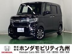 N-BOXカスタム L ナビ Rカメラ ブルートゥース フルセグ 両席電動スライドドア Pソナー サイドエアバッグ Aストップ シートヒータ ベンチシート 点検記録簿 キーフリーシステム LEDライト リアカメ AC ETC 中古車画像