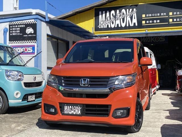 N−WGNカスタム(ホンダ) G SSブラックスタイルパッケージ フルセグナビ ETC スマートキー プッシュスタート セキュリティー シートヒーター ベンチシート アイドリングストップ 中古車画像