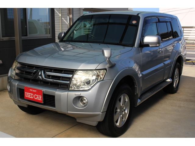 パジェロ(三菱) ロング　エクシード　キーレス・ＨＩＤライト・ＥＴＣ・保証書／取説／スペアキー有り・下取り車 中古車画像