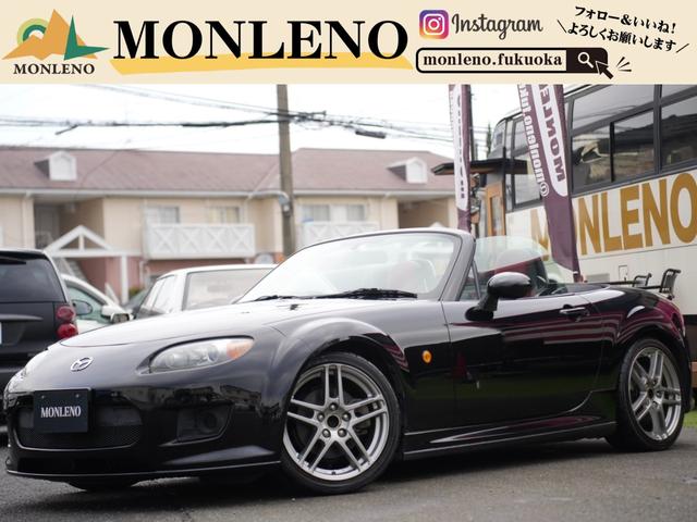 ロードスター(マツダ) ＲＳ　マツダスピード（エアロ／トランクスポイラー／ホイール）　テインDampers　赤革シート　純正ＨＤＤナビ　ＴＶ　バックカメラ　ＥＴＣ　ＢＯＳＥサウンド 中古車画像