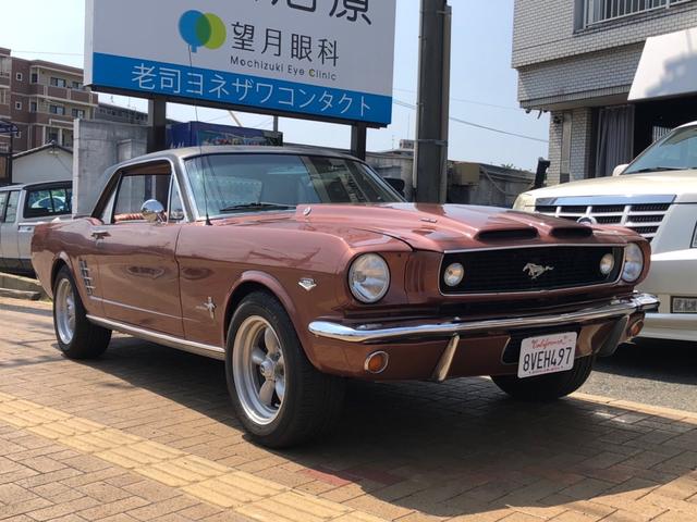 中古車3台 マスタング 1966年式 フォード 40万台から選べる価格相場検索サイトbiglobe中古車 情報提供 グーネット