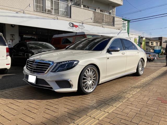 メルセデス・ベンツ Ｓクラス Ｓ５５０ロングＡＭＧスポーツエディション　ディーラー車　サンルーフ　Aftermarket Aero