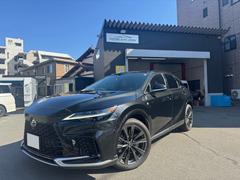 RX RX350 Fスポーツ パノラマムーンルーフ ルーフレール デジタルインナーミラー ITS CONNECT 置くだけ充電 ドライブレコーダー パノラミックビューモニター BSM スペアキー 中古車画像