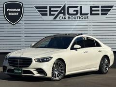 Sクラス S400d 4マチック AMGライン 運搬費弊社負担 レザーエクスクルーシブPKG パノラミックスライデングルーフ ヘッドアップディスプレイ レーダーセーフティーPKG ブルメスターサウンド TV 全方位カメラ シートヒーター&クーラー 中古車画像