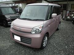 スペーシア X CVT&アイドリングストップ 社外ナビ&テレビ ブルートゥース 左パワースライドドア プッシュスタート 社外14インチアルミホイール&新品タイヤ4本 オートエアコン 電動格納ドアミラー ETC付き 中古車画像