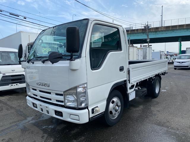 いすゞ エルフトラック 　１．５トンフルフラットローヒラボディ　オートマ　ＥＴＣ
