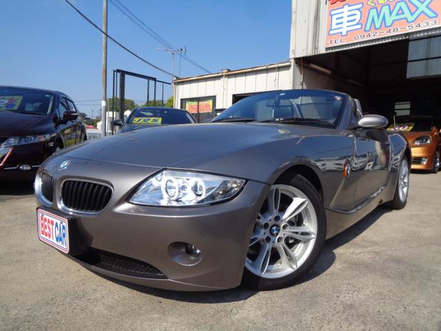 Ｚ４(BMW) ２．２ｉ　黒革シート　電動オープン　イカリングライト　ＥＴＣ 中古車画像