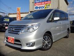 セレナ ハイウェイスター S-ハイブリッド 両側パワースライドドア 純正ナビ フルセグTV バックカメラ スマートキー プッシュスタート ETC 純正アルミ 中古車画像