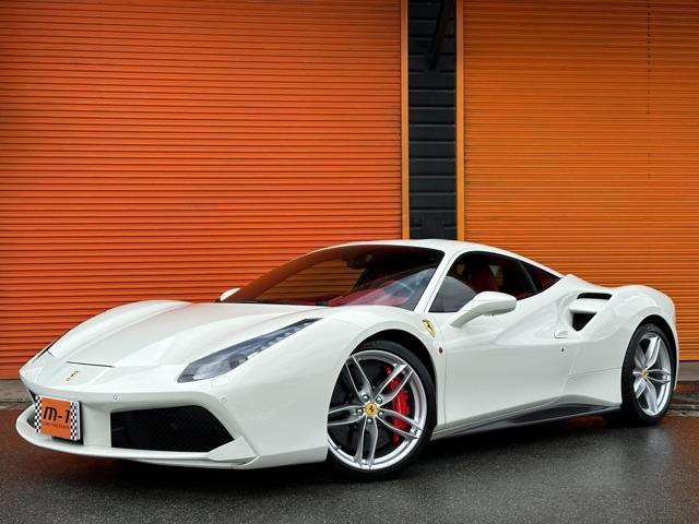 ４８８ＧＴＢ(フェラーリ) ベースグレード　Ｆ１　ＤＣＴ　左Ｈ　正規Ｄ車ＣａｒｂｏｎＤ−ＺＯＮＥ＋ＬＥＤＣａｒｂｏｎＥｇＣｏｖｅ 中古車画像