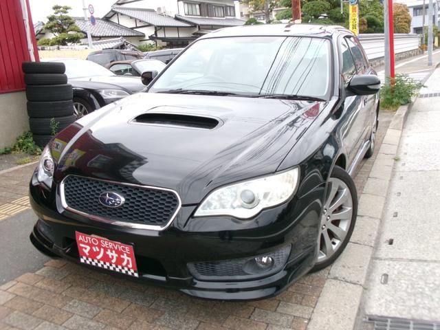 レガシィツーリングワゴン ２．０ＧＴスペックＢ　後期型　６速ミッション　純正１８インチアルミホイール　純正エアロパーツ付き　ＨＩＤヘッドライト　ＳＩドライブ　タイミングベルト交換済み（1枚目）
